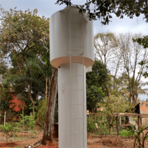 Reservatório Modelo Taça Sem Água na Coluna